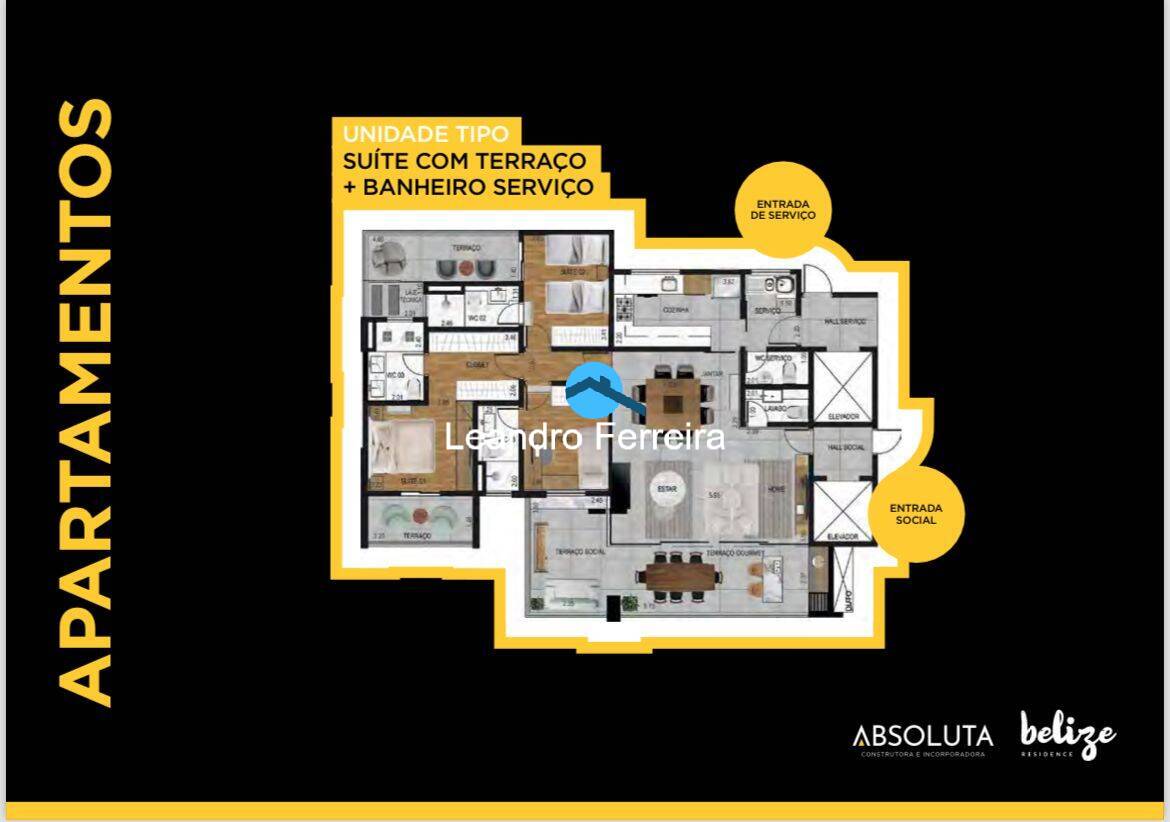 Apartamento, 3 quartos, 240 m² - Foto 5